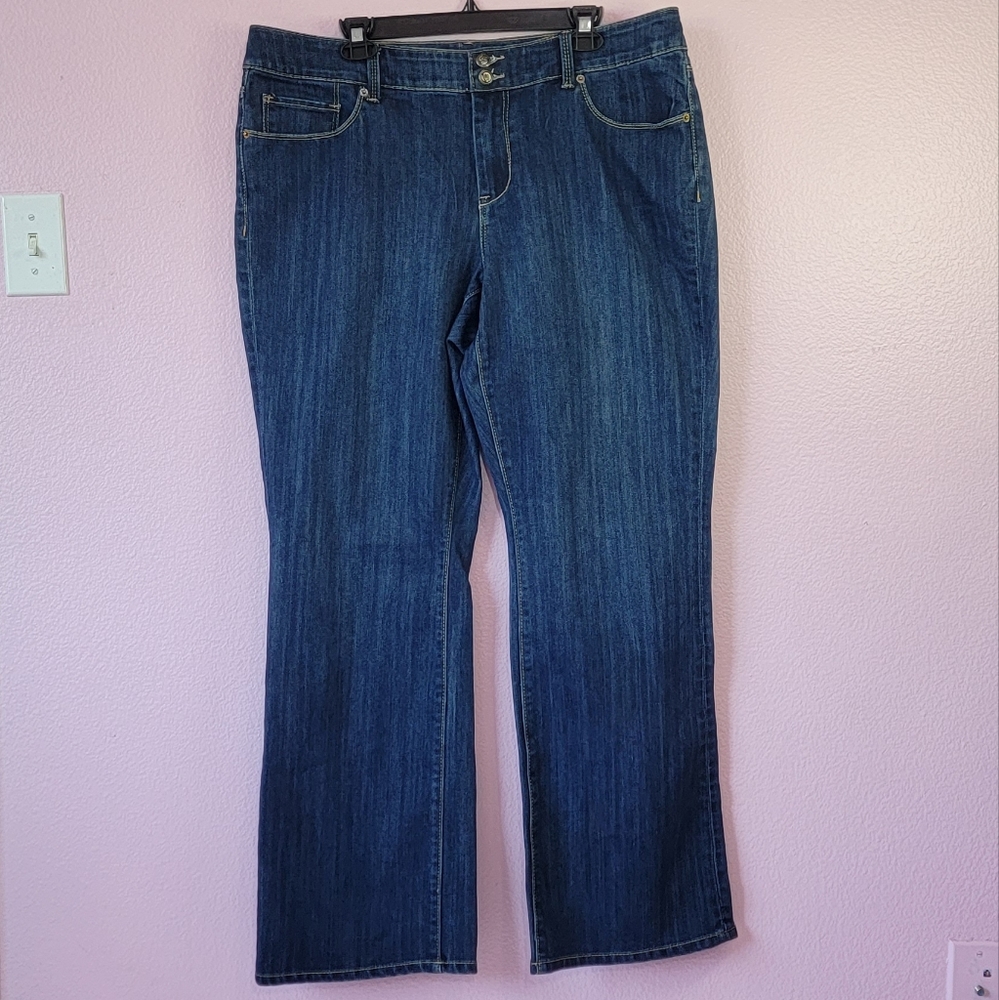 Seven7 Luxe Womens Boot Cut Jeans/ 20.